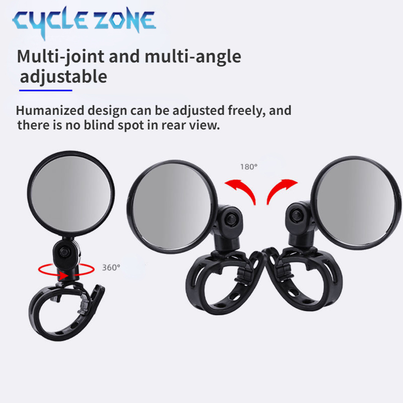 2PCS Bicycle Rearview Mirror 3 - огляд і ціна Cycle Zone