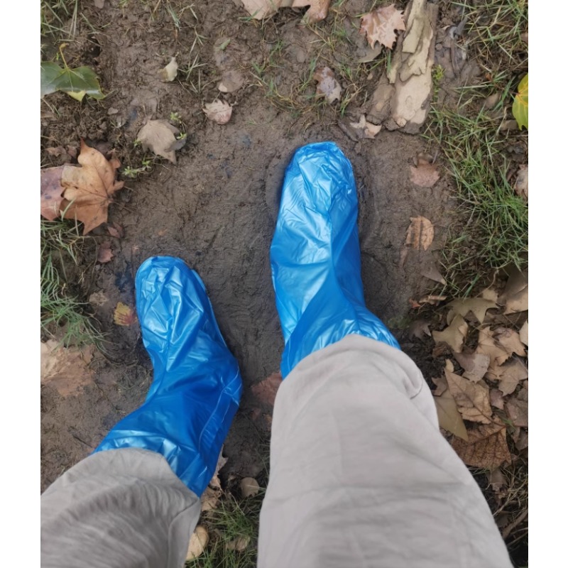 PVC Rain Boot Covers High Top  - огляд і ціна Cycling Gear For Rain