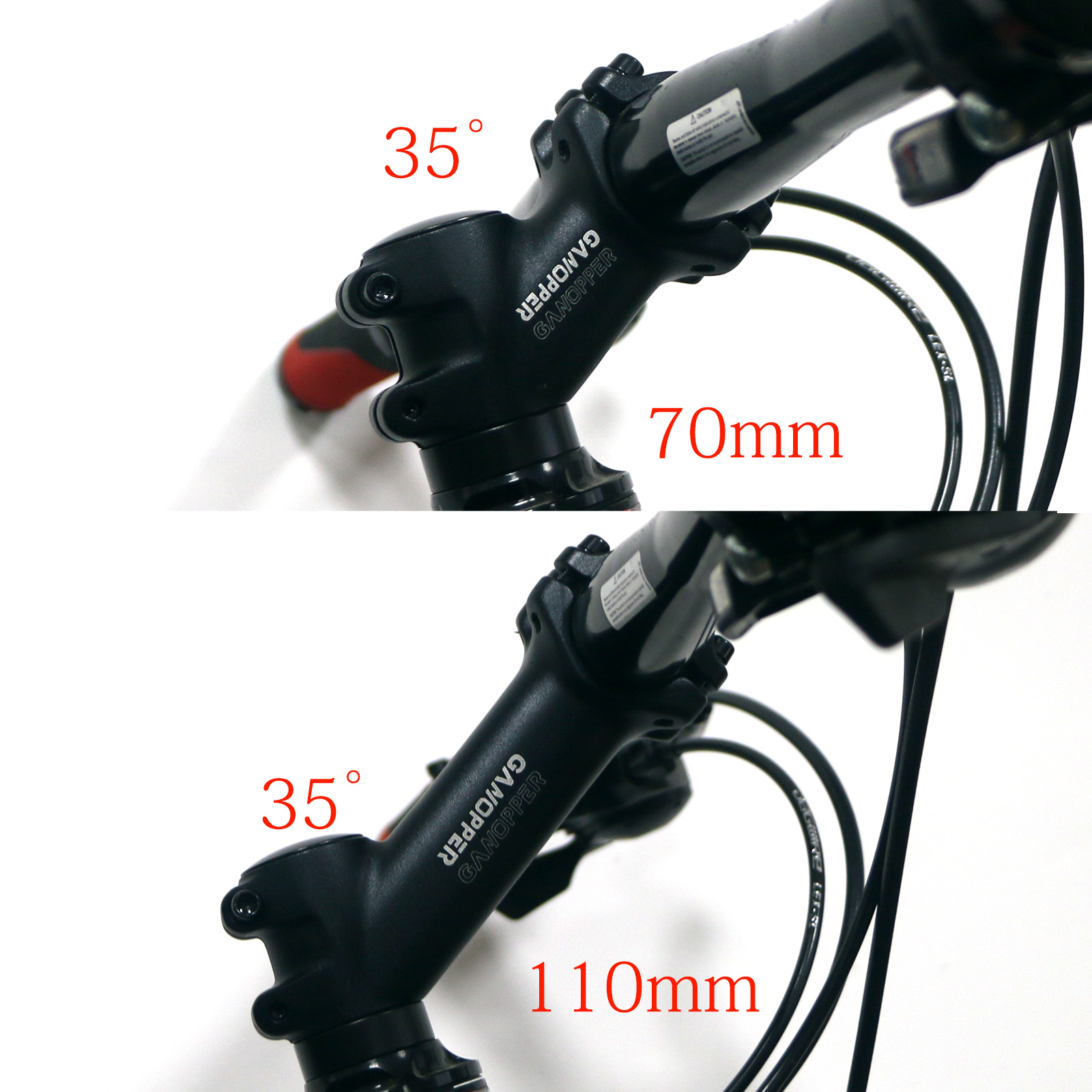 17 25 35 Degree Mountain Bike  - огляд і ціна Bike Stem Riser
