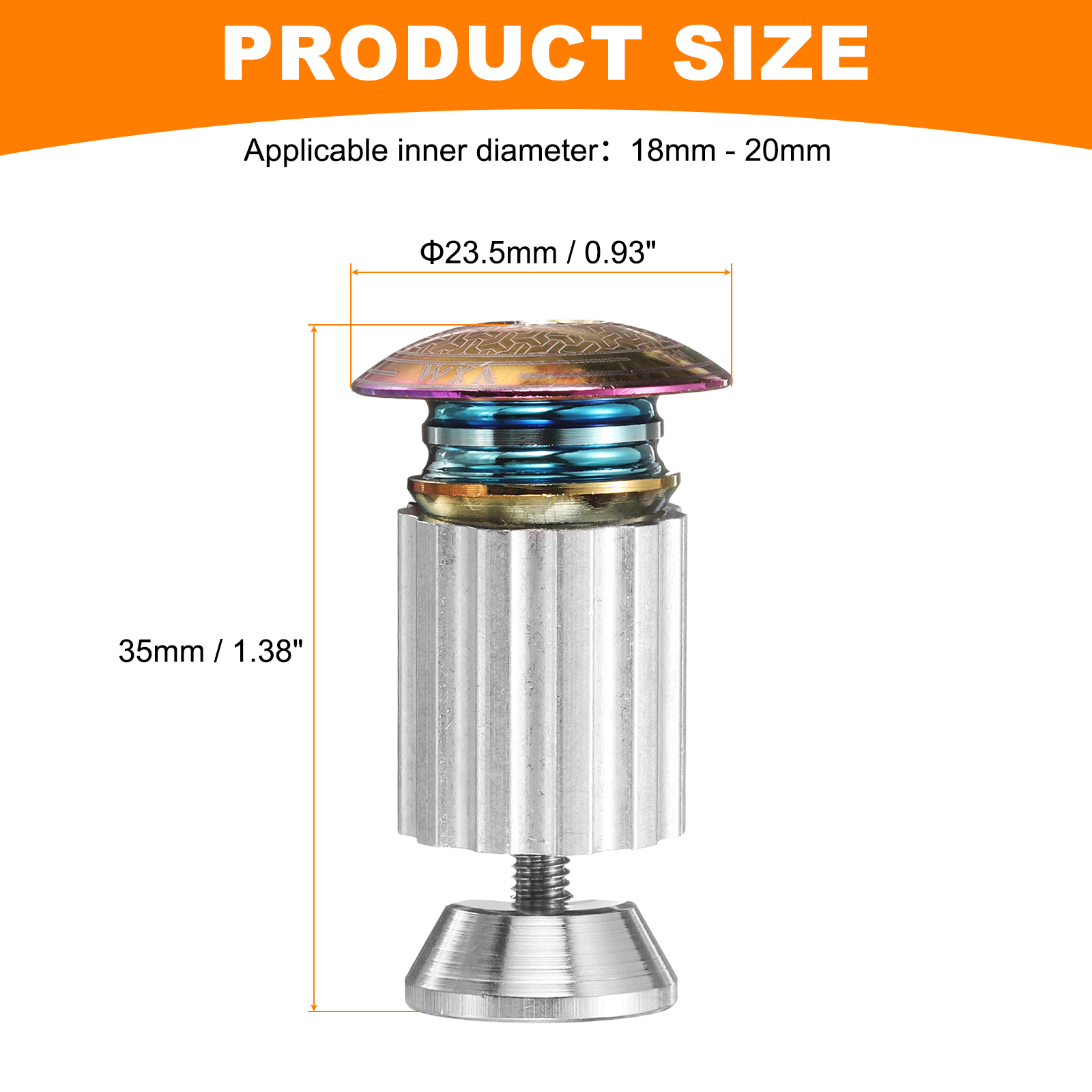 2/4 0.6oz Bar End Plugs Alumin - огляд і ціна Junior Cycling Gear