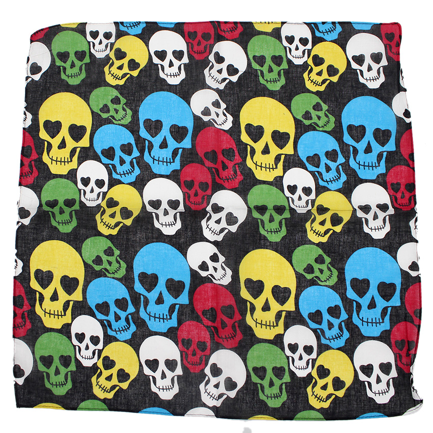 Skull Bandana Square Scarf 100 - огляд і ціна Cycle Zone