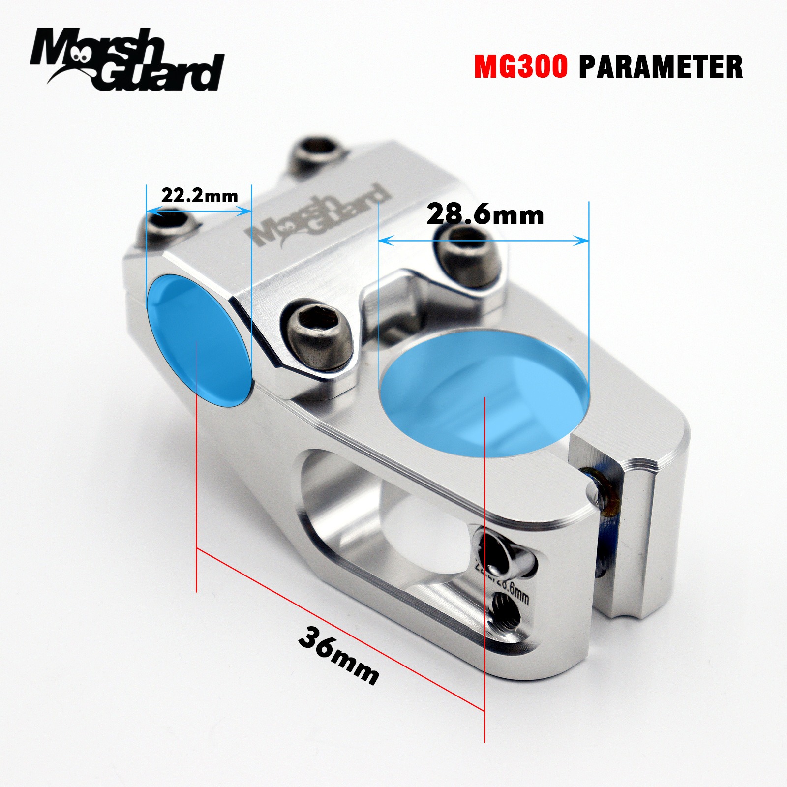 MORSH GUARD BMX Stem 22.2/28.6 - огляд і ціна Bike Stem Riser